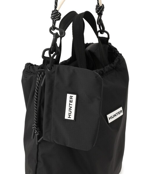 ADAM ET ROPE'(アダムエロペ)の「【HUNTER for ADAM ET ROPE'】別注 TRAVEL MULTI FUNCTION TOTE(トートバッグ・レディース・ブラック・F)」の22枚目の写真