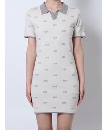 EMODA | トーンカラーポロワンピース(ワンピース)