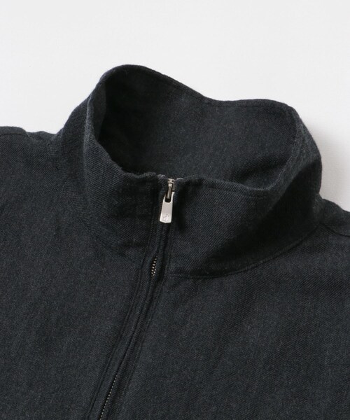 URBAN RESEARCH（アーバンリサーチ）の「new basic Wool/Linen Track Jacket（ブルゾン・メンズ・CHARCOAL/NAVY ST・M/L）」の12枚目の写真