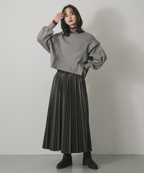 SENSE OF PLACE by URBAN RESEARCH(センスオブプレイスバイアーバンリサーチ)の「FSロングブーツ(ブーツ・レディース・D.BROWN/BROWN・S/M/L)」の17枚目の写真