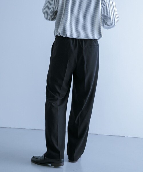 ITEMS URBANRESEARCH（アイテムズ アーバンリサーチ）の「TRワイドスラックス（その他パンツ・メンズ・BEG/L.GRY/BLK/BLU・M/L）」の13枚目の写真