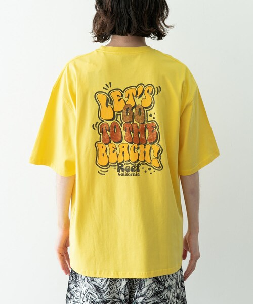 URBAN RESEARCH Sonny Label（アーバンリサーチサニーレーベル）の「REEF　FUN GRAPHIC SHORT-SLEEVE T-SHIRTS（Tシャツ/カットソー・メンズ・WHT/BLK/YEL・M/L）」の14枚目の写真