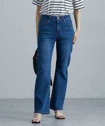 nissen | ストレッチブーツカットデニムパンツ【選べる２レングス】(パンツ)