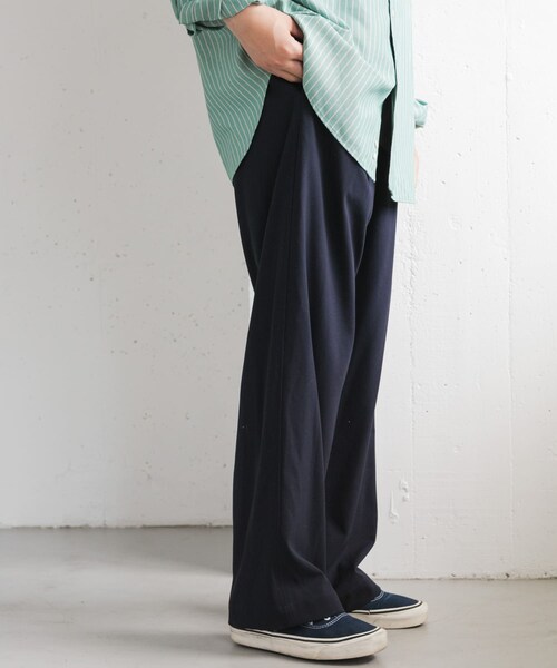 URBAN RESEARCH DOORS（アーバンリサーチドアーズ）の「FORK&SPOON　TRイージートラウザー（その他パンツ・メンズ・CHARCOAL/NAVY・4/5）」の14枚目の写真