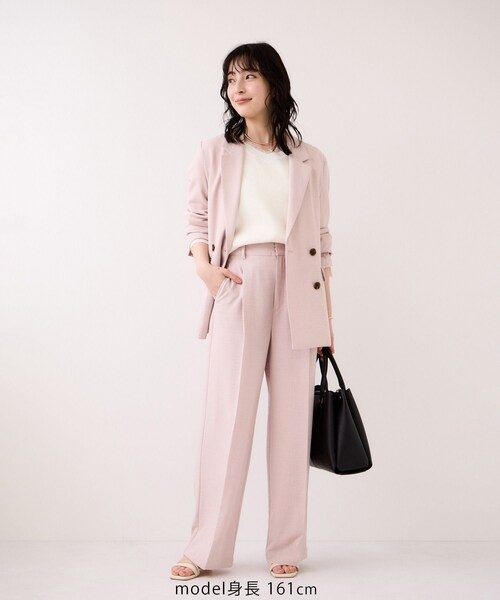 VIS(ビス)の「【COHINA×VIS】チャーム付き2WAYトートバッグ/A4対応・軽量(トートバッグ・レディース・ブラック/キナリ/ベージュ・F)」の19枚目の写真