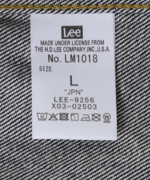URBAN RESEARCH Sonny Label（アーバンリサーチサニーレーベル）の「Lee　RIDERS 101 JACKET（デニムジャケット・メンズ・Non Wash・M/L/XL）」の14枚目の写真