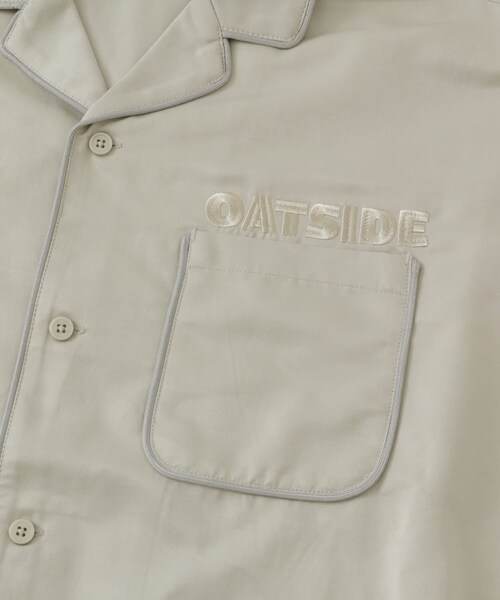 SENSE OF PLACE by URBAN RESEARCH(センスオブプレイスバイアーバンリサーチ)の「『別注』OATSIDE×SENSE OF PLACE オープンカラーシャツ(シャツ/ブラウス・メンズ・BLUE/BLACK/GRAY・M/L)」の17枚目の写真