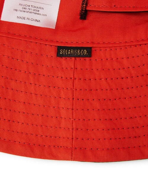 ADAM ET ROPE'(アダムエロペ)の「【SOLARIS&Co./ソラリス】NOVA - SUN HAT(ハット・メンズ・ブラック・F)」の12枚目の写真