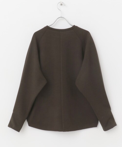 URBAN RESEARCH ROSSO（アーバンリサーチロッソ）の「ウール混タックスリーブスウェット（スウェット・レディース・OFF WHITE/BROWN・FREE）」の19枚目の写真