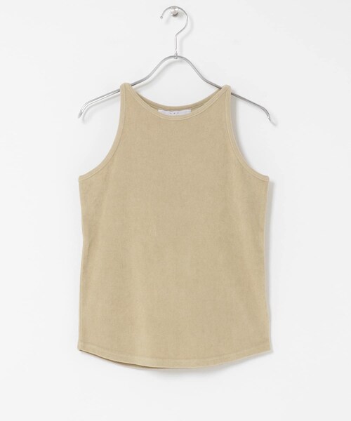 KBF（ケイビーエフ）の「タンクトップSETオールインワン（つなぎ/オールインワン・レディース・BEIGE/NAVY・36/38）」の5枚目の写真