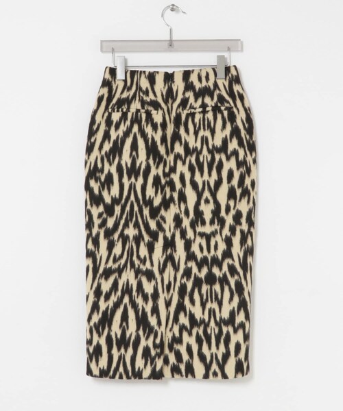 URBAN RESEARCH(アーバンリサーチ)の「RECTO LEOPARD MIDI SKIRT(スカート・レディース・D BROWN・S)」の6枚目の写真