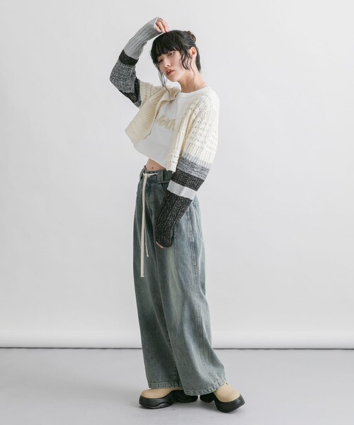 KBF（ケイビーエフ）の「サボベルトサンダル（サンダル・レディース・BEIGE/BLACK・37/38）」の19枚目の写真