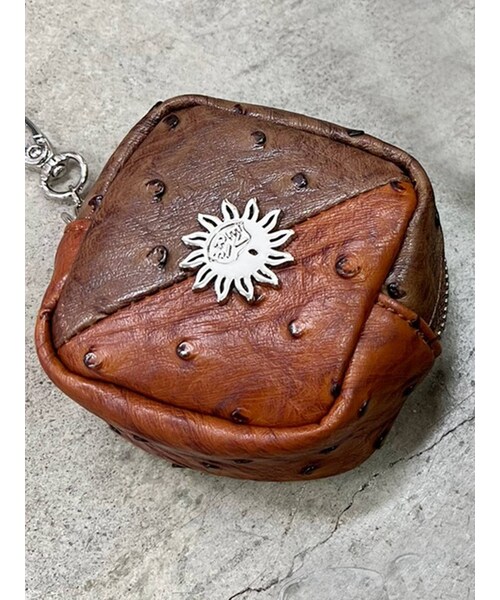 EVRIS（エヴリス）の「【WEB限定】オーストリッチイヤホンケース（ポーチ・レディース・ブラウン/グリーン/ブラック・F）」の12枚目の写真