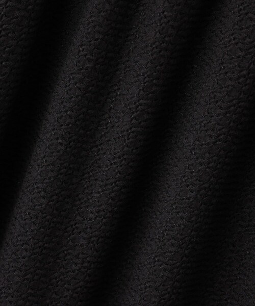 ROPE'(ロペ)の「【一部店舗限定】【REALM(レルム)】SHEER PUFF SLEEVE DRESS|フロントリボンワンピース 26SS(ワンピース・レディース・ブラック/ネイビー・38)」の12枚目の写真