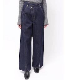 LAGUNAMOON | ワイドフレアデニムパンツ(デニムパンツ)
