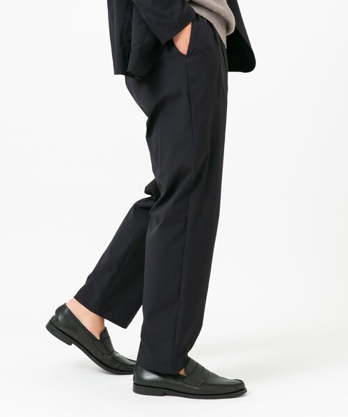 URBAN RESEARCH ROSSO(アーバンリサーチロッソ)の「『セットアップ対応』MARUI ORIMONO 3H DryFabricストレッチ2タックパンツ(その他パンツ・メンズ・NAVY/BLACK・M/L/XL)」の6枚目の写真