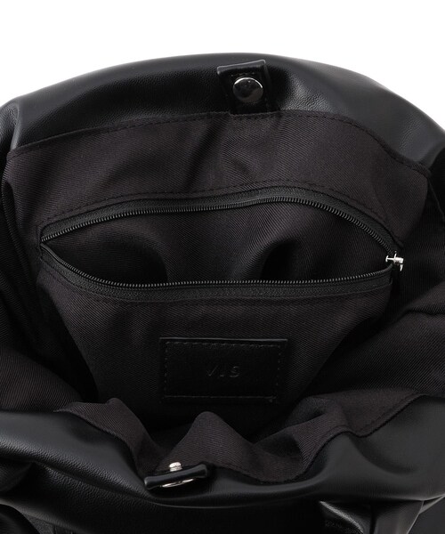 VIS（ビス）の「【OUTDOOR PRODUCTS】VIS別注2WAYベルト付きパデッドトートバッグ（トートバッグ・レディース・ブラック/チャコール/キナリ・F）」の22枚目の写真