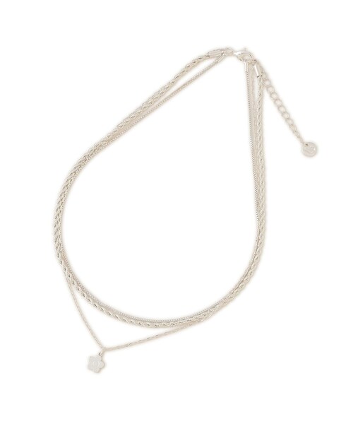 VIS(ビス)の「追加【MARY QUANT×VIS】レイヤードデイジーネックレス(ネックレス・レディース・ゴールド/シルバー・F)」の3枚目の写真