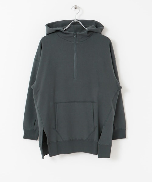 EKAL（エカル）の「EKAL　コハニングライトウエイトフーディー（パーカー・レディース・グレージュ/サーモン/チャコール・one）」の11枚目の写真