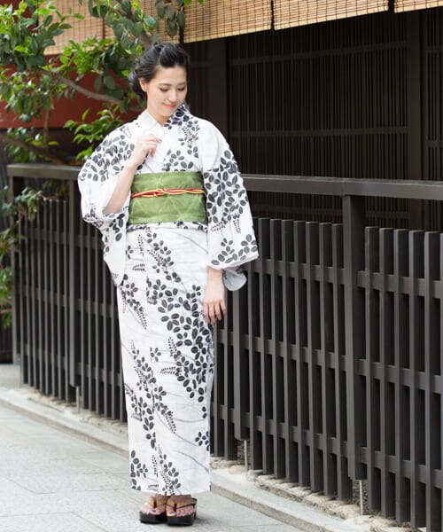 URBAN RESEARCH ROSSO（アーバンリサーチロッソ）の「浴衣 萩（着物・メンズ・灰・FREE）」の6枚目の写真