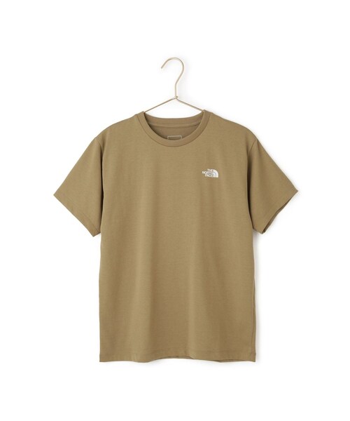 ROPE' PICNIC（ロペピクニック）の「【THE NORTH FACE/ザ・ノース・フェイス】Back Square Logo Tee（Tシャツ/カットソー・レディース・ブラック/ホワイト/カーキ/ネイビー・38）」の5枚目の写真
