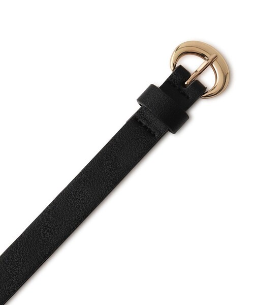 ROPE' PICNIC（ロペピクニック）の「16mmカーブラウンドバックルベルト（ベルト・レディース・ブラック系/ベージュ/レッド・F）」の6枚目の写真