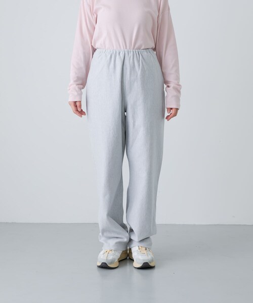 かぐれ（カグレ）の「blurhmsROOTSTOCK　THIN-SWEAT PANTS（その他パンツ・レディース・H White/DarkNavy/H Beige・0）」の6枚目の写真