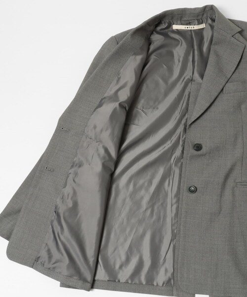 THE GOODLAND MARKET（ザグッドランドマーケット）の「cwtch　WOOL TAILOR JACKET（その他アウター・レディース・GRAY/CHARCOAL・Free）」の14枚目の写真