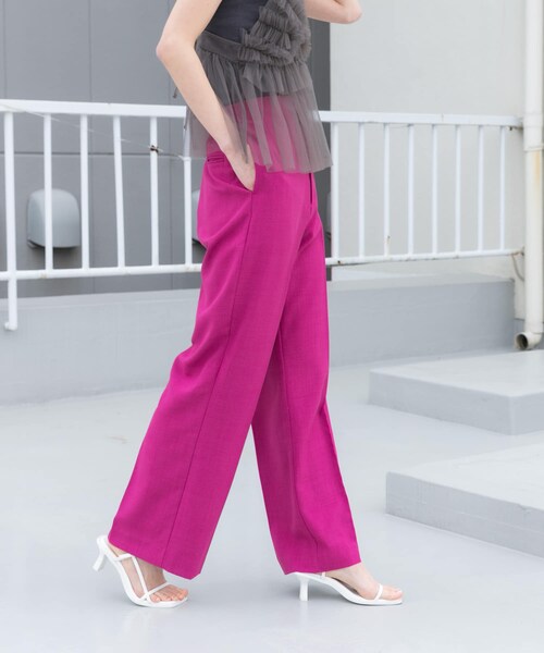 SENSE OF PLACE by URBAN RESEARCH（センスオブプレイスバイアーバンリサーチ）の「ワイドスクエアストラップサンダル（サンダル・レディース・WHITE/BLACK/L.BLUE/PINK・S/M/L）」の10枚目の写真