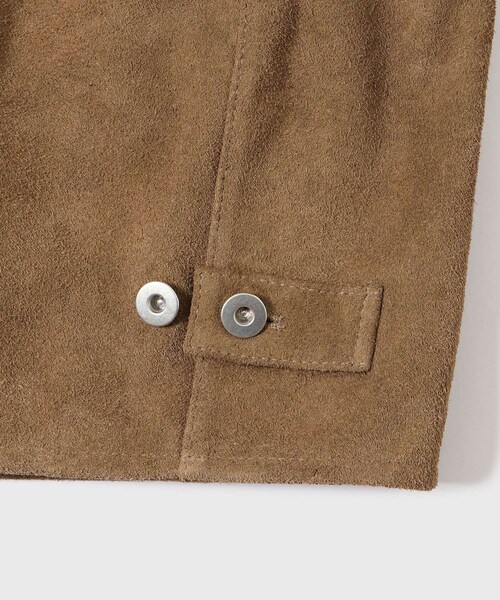 ADAM ET ROPE'(アダムエロペ)の「【TONYWACK/トニーウェック】SUEDE ZIP BLOUSON JACKET(ブルゾン・メンズ・キャメル・L/M)」の15枚目の写真