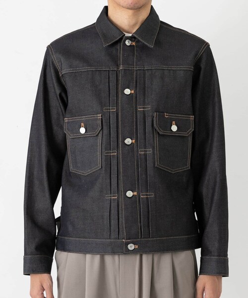 URBAN RESEARCH（アーバンリサーチ）の「SHIOTA　スーピマDENIM JACKET#BEN（デニムジャケット・メンズ・INDIGO・S/M/L/XL）」の19枚目の写真