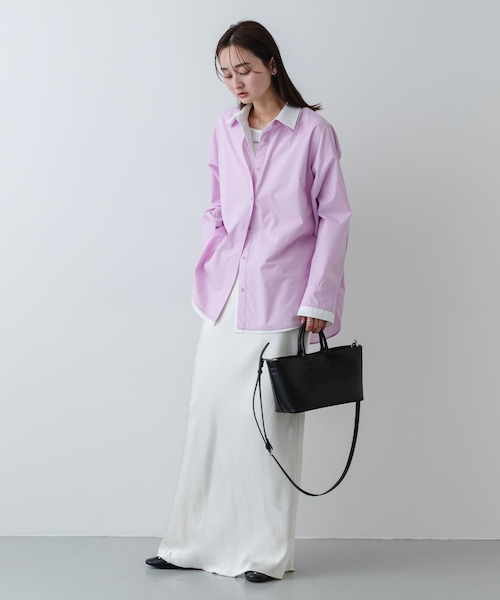 SENSE OF PLACE by URBAN RESEARCH(センスオブプレイスバイアーバンリサーチ)の「ボックストートバッグ(トートバッグ・レディース・IVORY/BLACK/L.BLUE・One)」の20枚目の写真