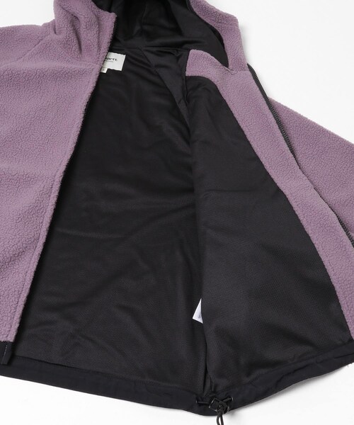 URBAN RESEARCH Sonny Label（アーバンリサーチサニーレーベル）の「carhartt　W HOODED HELIX FLEECE（ブルゾン・レディース・Black/Phlox・S）」の11枚目の写真