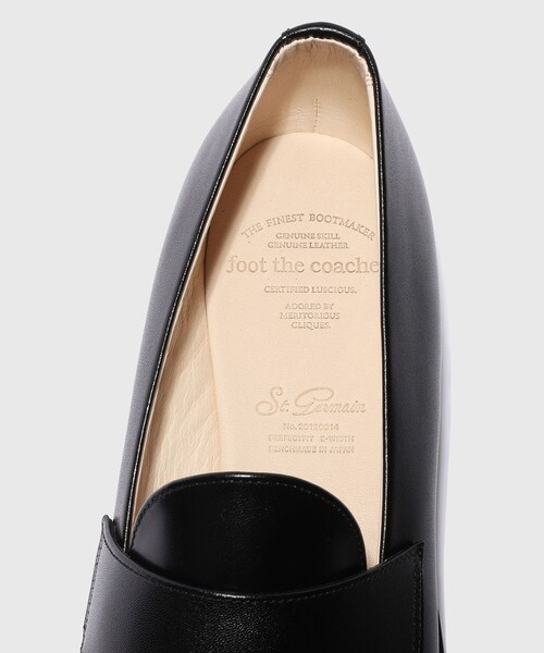 ADAM ET ROPE'(アダムエロペ)の「【foot the coacher/フット ザ コーチャー】FRENCH LOAFER (HARDNESS 50 SOLE)(ローファー・メンズ・ブラック・25.0/25.5/26.0)」の10枚目の写真