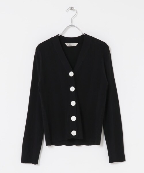 URBAN RESEARCH ROSSO（アーバンリサーチロッソ）の「Torrazzo Donna　Rib Knit Cardigan（カーディガン/ボレロ・レディース・BLACK/BEIGE/GRAY・Free）」の5枚目の写真