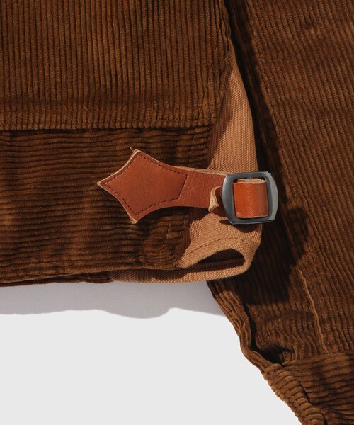 ADAM ET ROPE'（アダムエロペ）の「【Mister Freedom/ミスターフリーダム】Mattock CAMPUS BLOUSE BROWN CORDUROY（その他アウター・メンズ・ダークブラウン・40/42）」の10枚目の写真