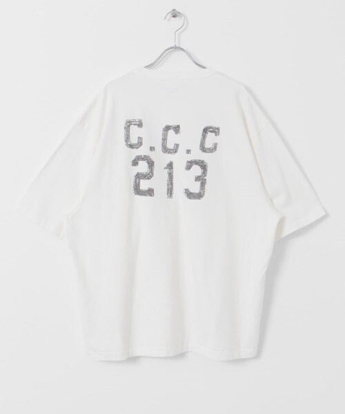 URBAN RESEARCH Sonny Label（アーバンリサーチサニーレーベル）の「『別注』ARMY TWILL×Sonny Label　Print T-shirts（Tシャツ/カットソー・メンズ・B.CHARCOAL/A.WHITE/A.CHARCOAL/B.WHITE・M/L）」の18枚目の写真