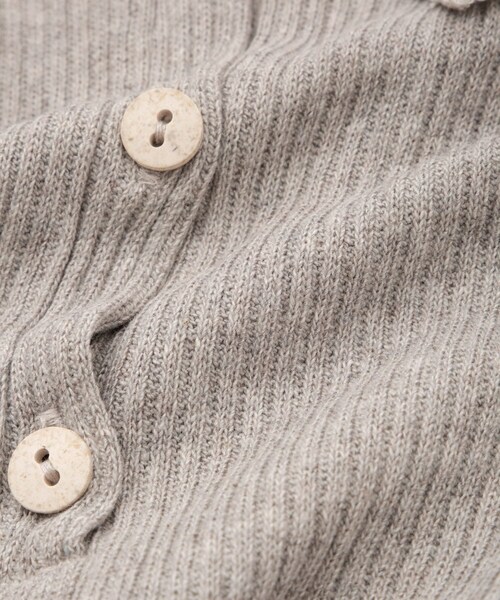 ADAM ET ROPE'(アダムエロペ)の「【Baserange(ベースレンジ)】DUAL LONG SLEEVE TEE(ニット/セーター・レディース・ライトグレー・S)」の13枚目の写真