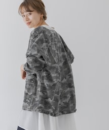 URBAN RESEARCH Sonny Label | 『WEB限定』カモフラ柄ノーカラージャケット(ノーカラージャケット)