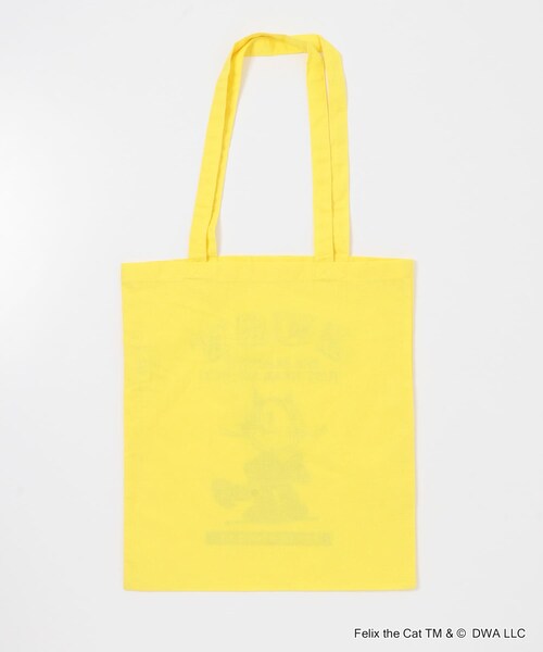 KBF（ケイビーエフ）の「GOOD ROCK SPEED　FELIX ToteBag（トートバッグ・レディース・YELLOW・Free）」の4枚目の写真