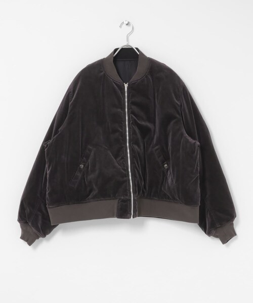 URBAN RESEARCH（アーバンリサーチ）の「Unlikely　Reversible MA-1（MA-1・メンズ・BLACK・L/XL）」の5枚目の写真