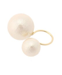 BORNY | ツインパール風イヤーカフ(ピアス（両耳用）)