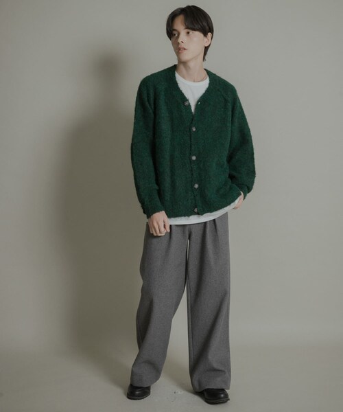 SENSE OF PLACE by URBAN RESEARCH（センスオブプレイスバイアーバンリサーチ）の「ジャージメルトンタックワイドパンツ（その他パンツ・メンズ・BLACK/CHARCOAL/L.GRAY・M/L）」の19枚目の写真