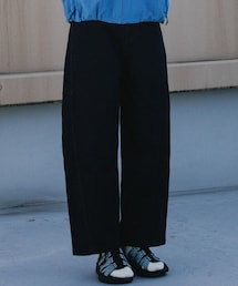 EKAL | 『吸水速乾/イージーケア』coolmax カーブラインデニムパンツ(デニムパンツ)