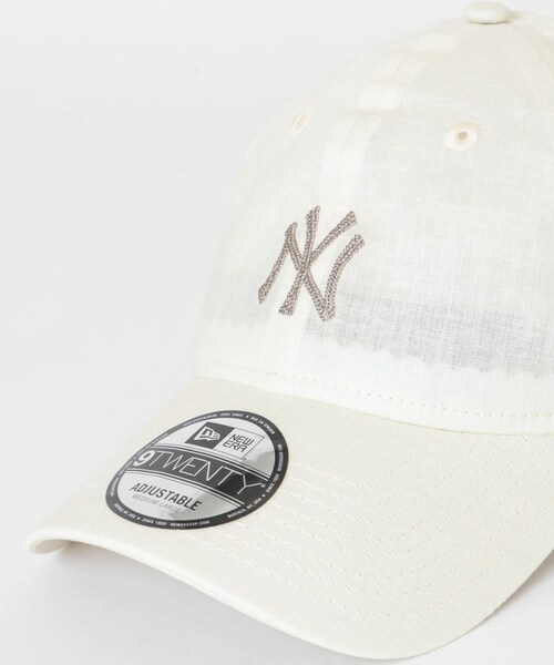 URBAN RESEARCH Sonny Label（アーバンリサーチサニーレーベル）の「New Era　920 NEYYAN COTTON LINEN（キャップ・メンズ・IVORY・One）」の6枚目の写真