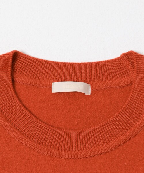 URBAN RESEARCH(アーバンリサーチ)の「ULTERIOR S/M FINE WOOL KNIT PULLOVER(ニット/セーター・メンズ・BLACK/R.PURPLE/V. RED・M/L)」の18枚目の写真
