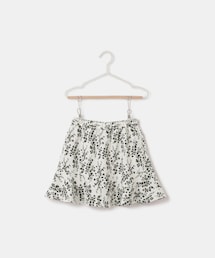 【KIDS/キッズ】フラワー柄インパン付きスカート/リンクコーデ