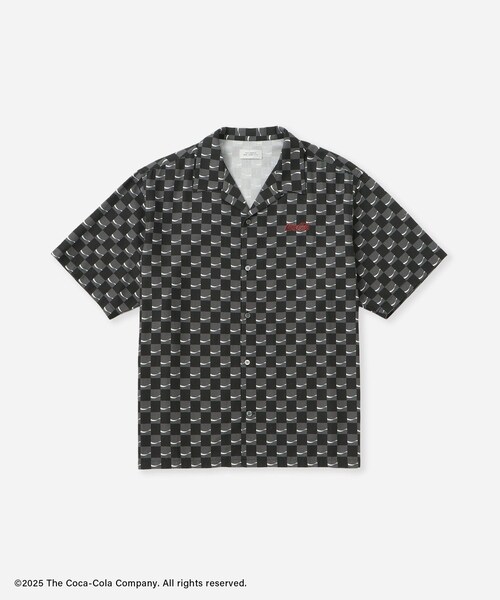 Saturdays NYC(サタデーズ ニューヨークシティ )の「Coca-Cola 70s DRD All Over Printed Shirt(シャツ/ブラウス・レディース・ブラック系・L/M/S/XL)」の16枚目の写真