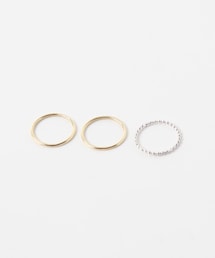 Aperdiem　CONTOUR TRIO RING