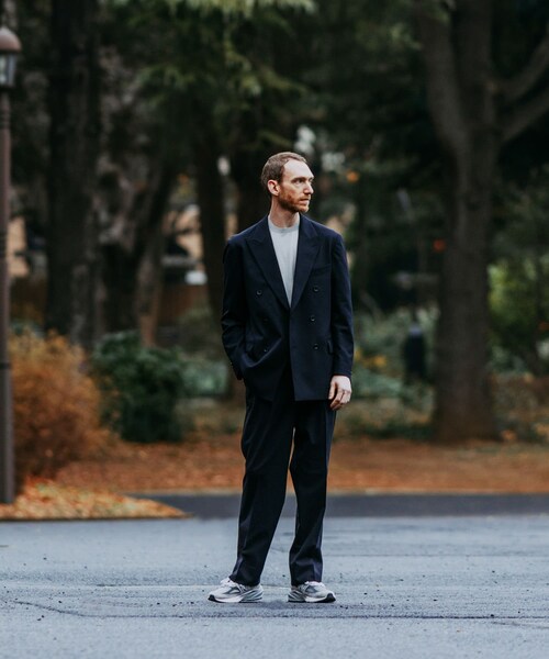 URBAN RESEARCH DOORS（アーバンリサーチドアーズ）の「『イージーケア』LIFE STYLE TAILOR　ストレッチオックスWジャケット（その他アウター・メンズ・BLACK/GRAY・S/M/L/XL）」の14枚目の写真